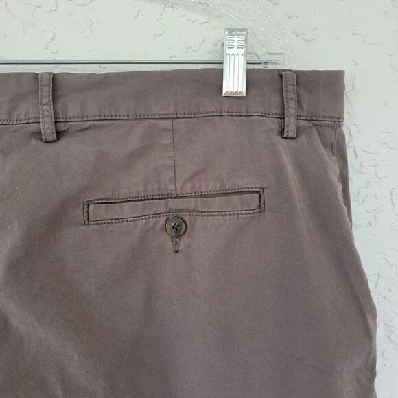Goodthreads Chino Shorts Mens Size 38W Light Brown Slim Fit Flat Front - Picture 5 of 8